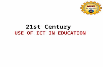 se of Information and Communication (ICT) in teaching learning