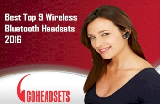 Best Top 9 Wireless Bluetooth Headsets 2016