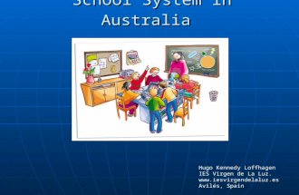 School system in australia