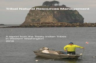 Tribal Natural Resources Management 2016