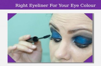 Right eyeliner for your eyes