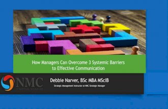 How Managers Can Overcome 3 Systemic Barriers to Effective Communication