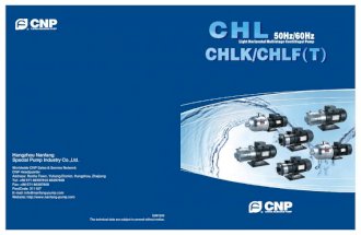 CHL/CHLFhorizontal multistage pumps