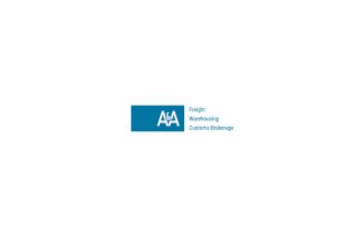 About A & A | Freight | Warehousing | Customs Brokerage