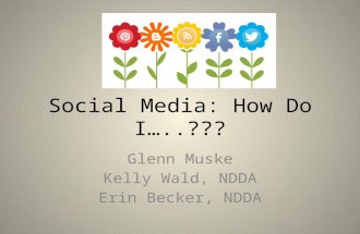 Social media  how do i - ndfmga feb 2017