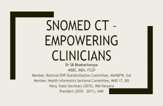 Snomed ct - empowering clinicians