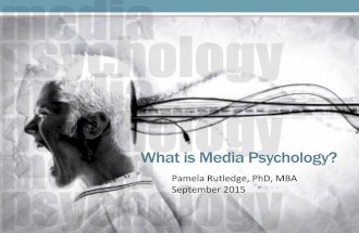Overview and Definition of Media Psychology