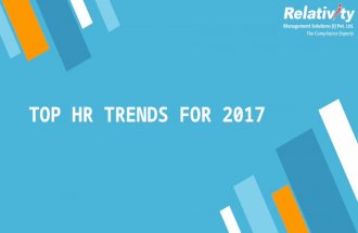 Top HR Trends For 2017