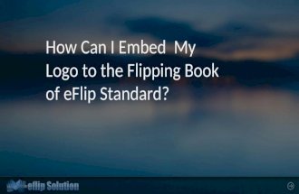 How can-i-embed-logo-to-the-flipping-book-of-eflip-standard