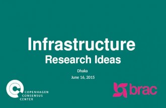 Top ideas for Infrastructure