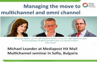 Multichannel and omnichannel - managing the move