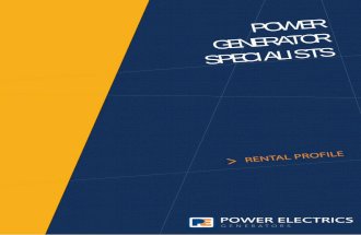 Power Electrics Rental Profile