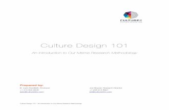 Culture Design 101