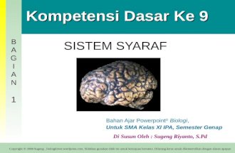Sistem Syaraf - Sugeng Riyanto, S.Pd