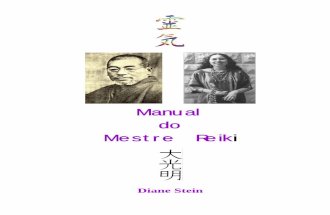 Livro manual do mestre Reiki - Diane Stein