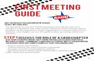 (1)First Meeting Guide