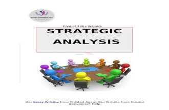 Sample on Strategic Development For Company