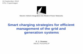 F. J. Soares, "Smart charging strategies for efficient management of the grid and generation systems," in Electric Vehicle Integration Into Modern Power Networks, DTU, Copenhagen,