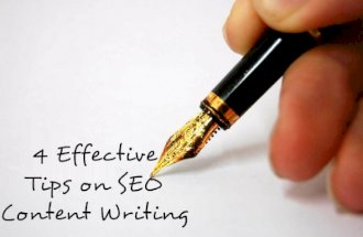 4 effective tips on seo content writing