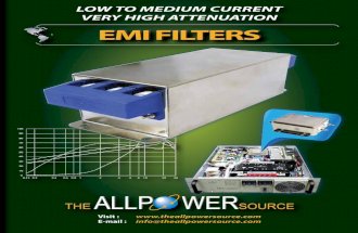 EMI Filters, EMI/RFI Filters, Line Filters - AllPower Source
