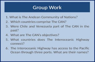 Can and Interoceanic Highway