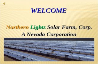 Northern Lights Solar Farm, Corp.