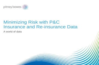 Minimizing Risk with P&C Insurance and Re-insurance Data