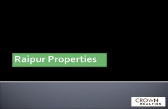 About Raipur Properties