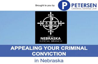 Appealing Your Criminal Conviction in Nebraska
