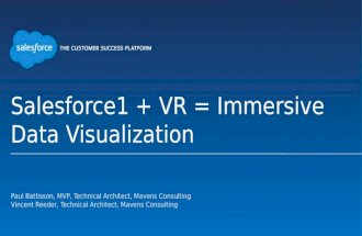 Salesforce1 + VR = Immersive Data Visualization