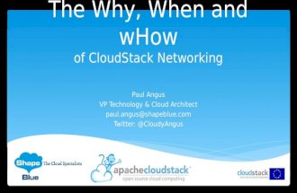 CloudStack networking