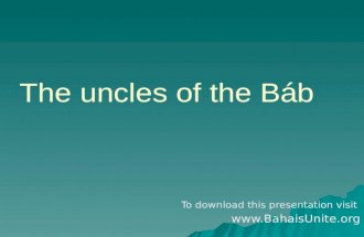 The uncles of the Bab