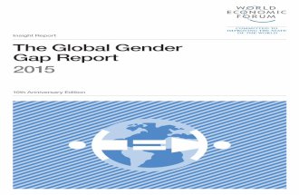 The Global Gender Gap Report 2015