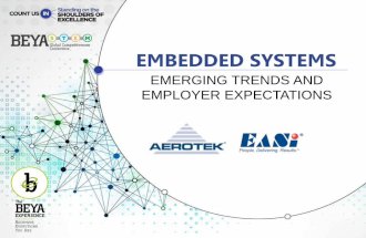 Embedded Systems: Future trends, Employer Expectations