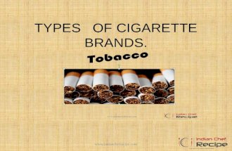 Types of cigarette brands