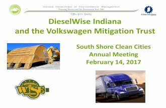 2017 DieselWise EPA VW - SSCC Annual Meeting