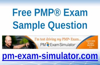 Free PMP® Exam Sample Questions