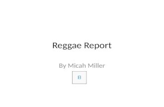 Reggae report