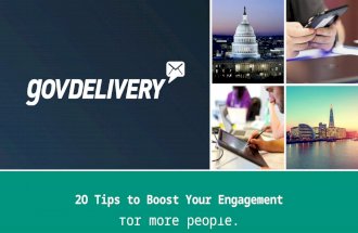 20 Tips to Boost Your Engagement