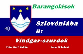 Barangolások szlovéniában vindgar szurdok
