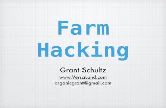 Farm Hack at MOSES Organic Conference 2016