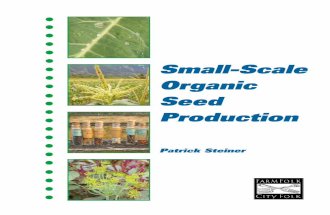 Small-Scale Organic Seed Production