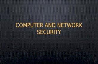Computer and Network Security