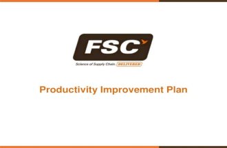 Project on Productivity Improvement.