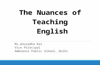 EDUCARNIVAL 2016 at IIT DELHI - Presentation by Anuradha Rai