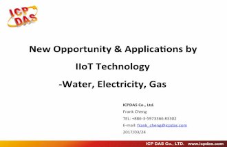 New Opportunity & Applications by IIoT Technology -Water, Electricity, Gas