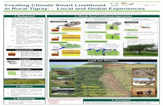 Creating Climate Smart Livelihood in Rural Tigray: Local and Global Experiences