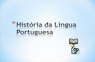 História da língua portuguesa
