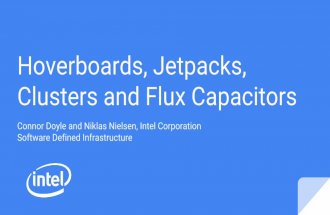 Hoverboards, Jetpacks,  Clusters and Flux Capacitors