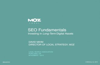 LSA Bootcamp Portland: SEO Fundamentals for Business Owners